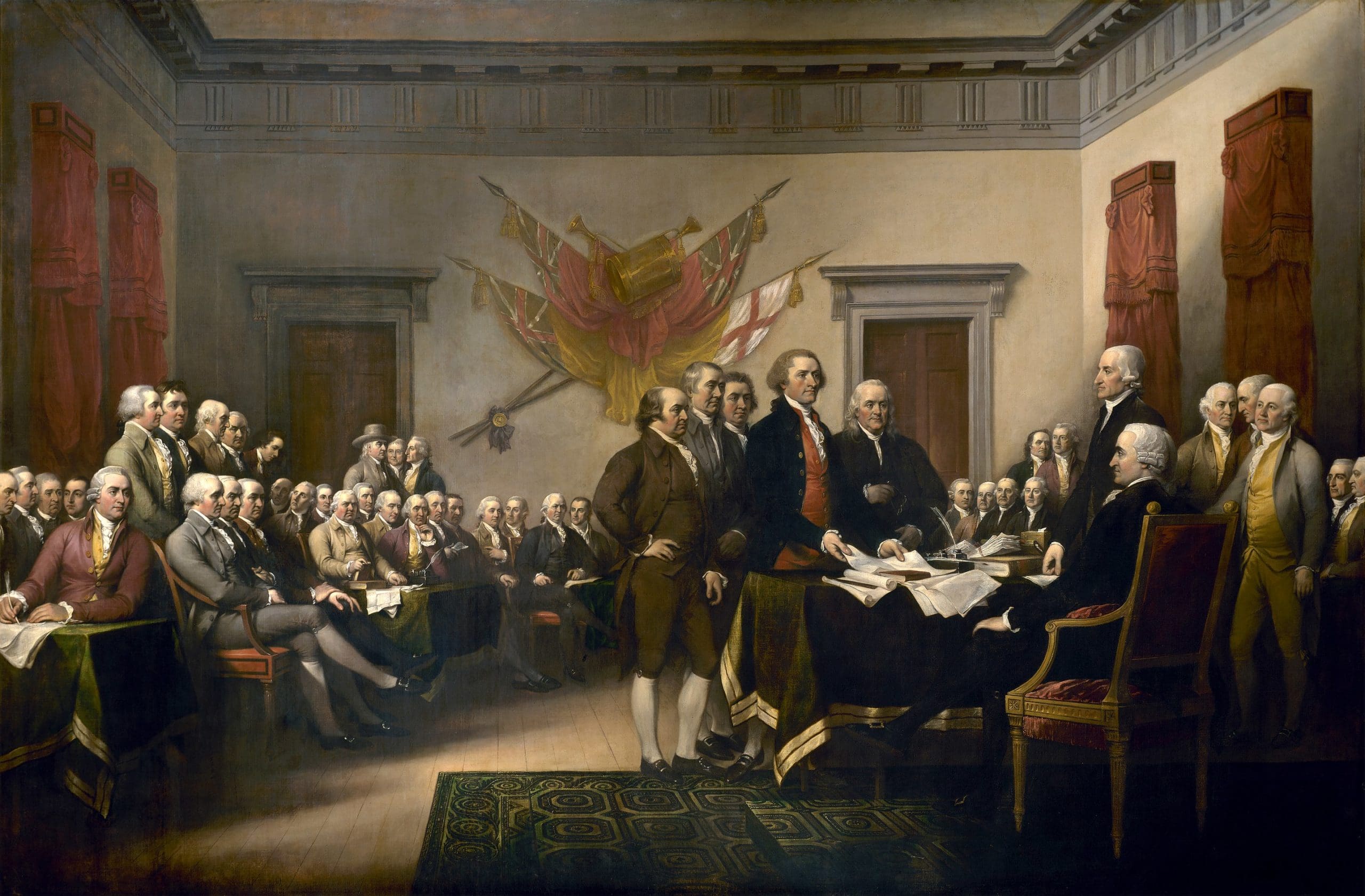 Constitutional Forefathers, God-given rights, Bible, Declaration of Independence - 1819 John Trumbull scaled jpeg