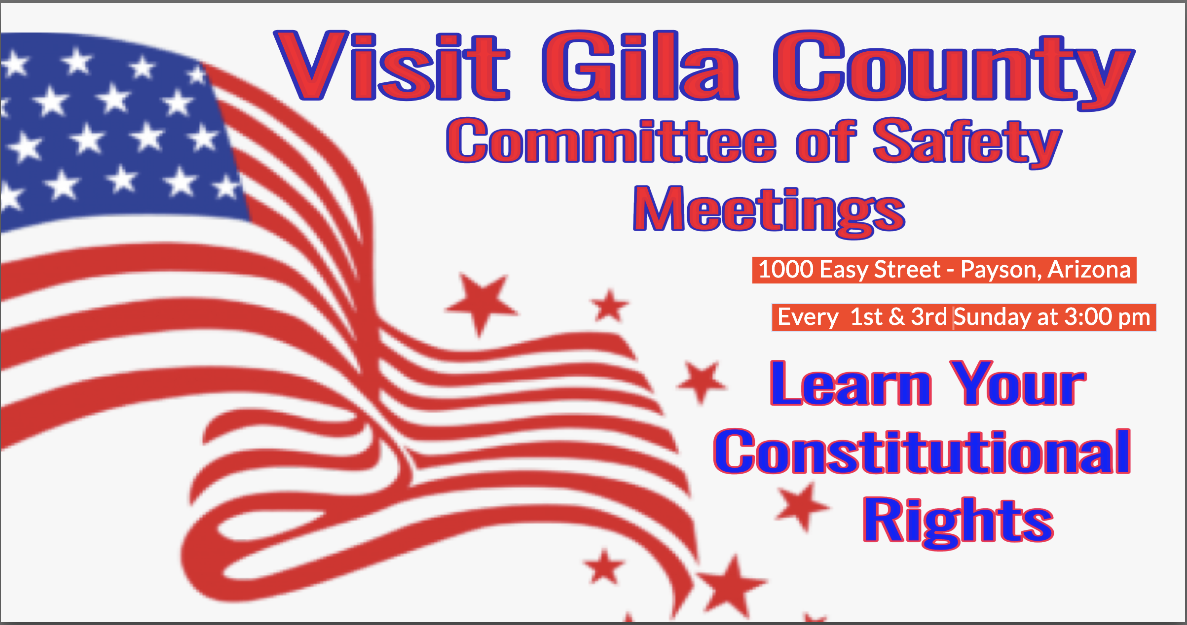 constitution, gila county, committee of safety.